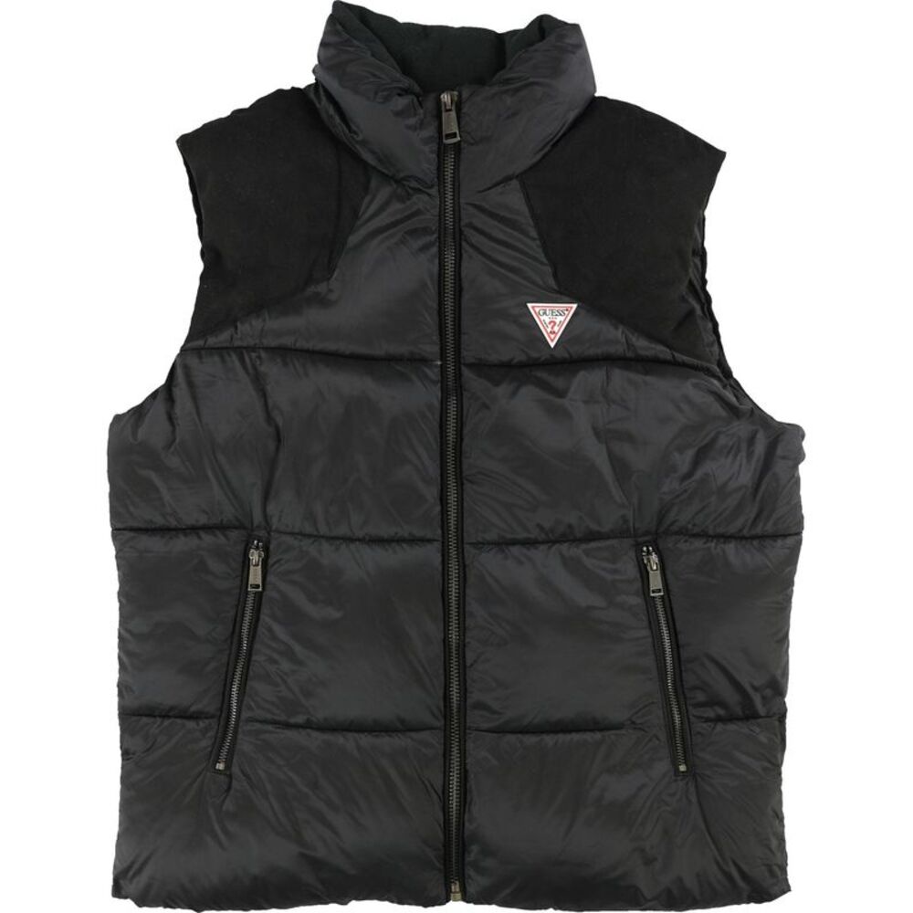 GUESS Mens Logo Puffer Vest, NWT